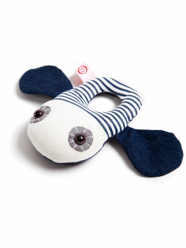 Skallra flugan Peter denim