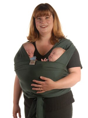 Moby Wrap skogsgrön