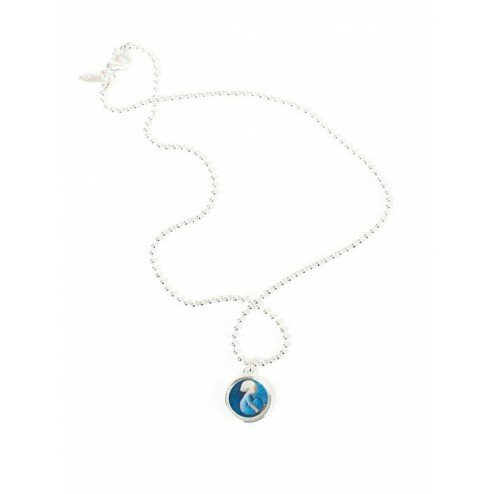 Halsband barnkammaren blå