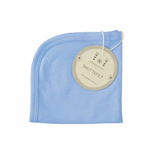 Snuttefilt eko blå