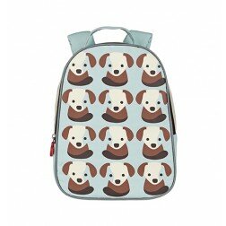 Herbet blå hund ryggsäck