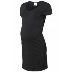 Sofia kortärmad gravidklänning