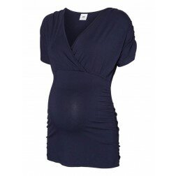 Pixie gravidtopp black iris (S, XL)