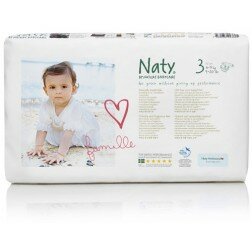 Ekologiska blöjor storlek 3, 4-9 kg Ekonomipack