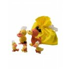 Virkat lekset ankfamilj