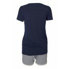 New Thilde kort amningspyjamas black iris
