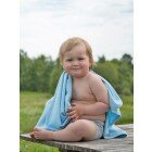 Trikåfilt eko ljusblå