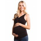 Gravidlinne med stöd svart