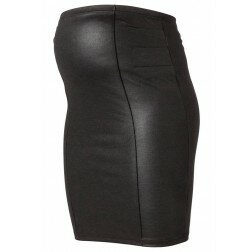 Luna coated gravidkjol svart (XS, S)