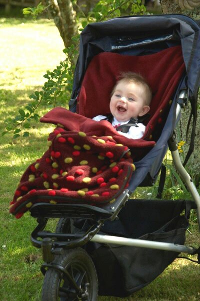 BuggySnuggle PomPom Bordeaux