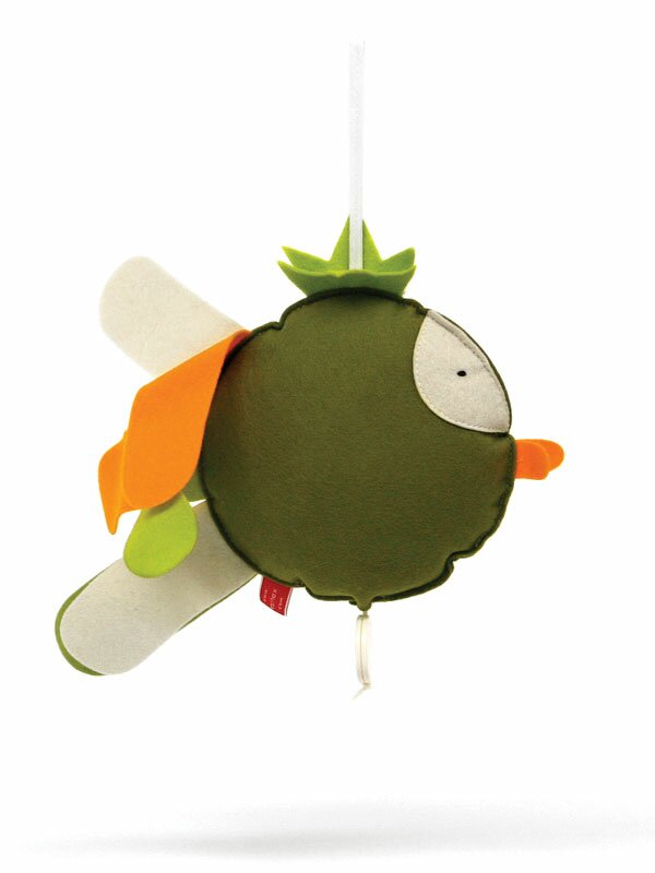 Speldosa Fisken Finn gr�n