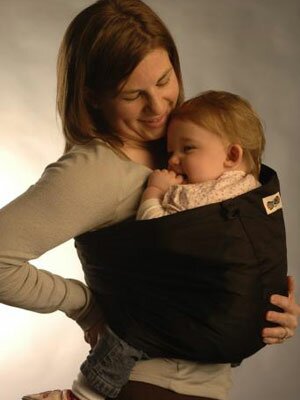 Peanut Shell svart bomullsstretch