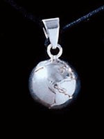 Bola m�nstrad med jordglob