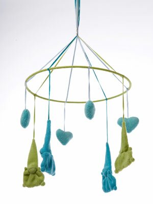 Mobil med frott�dockor